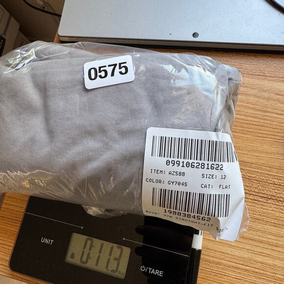 Crewcuts J.Crew 770 Stretch Chino Pants Boys 12 Chrome Gray Adjustable Waistband - Picture 7 of 7